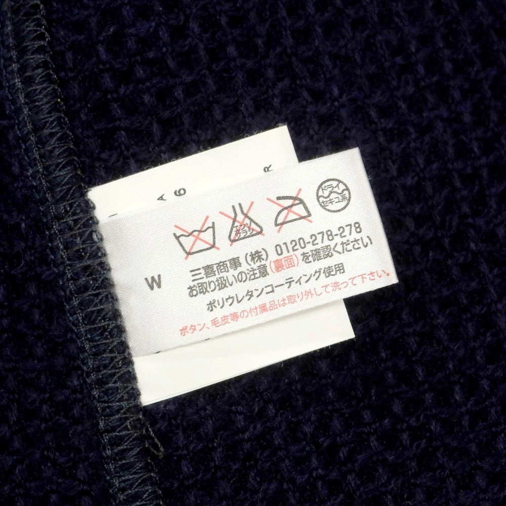 【中古】ティージャケット T-JACKET ウール 2B カジュアルジャケット ネイビー【 XS 】【 状態ランクB 】【 メンズ 】