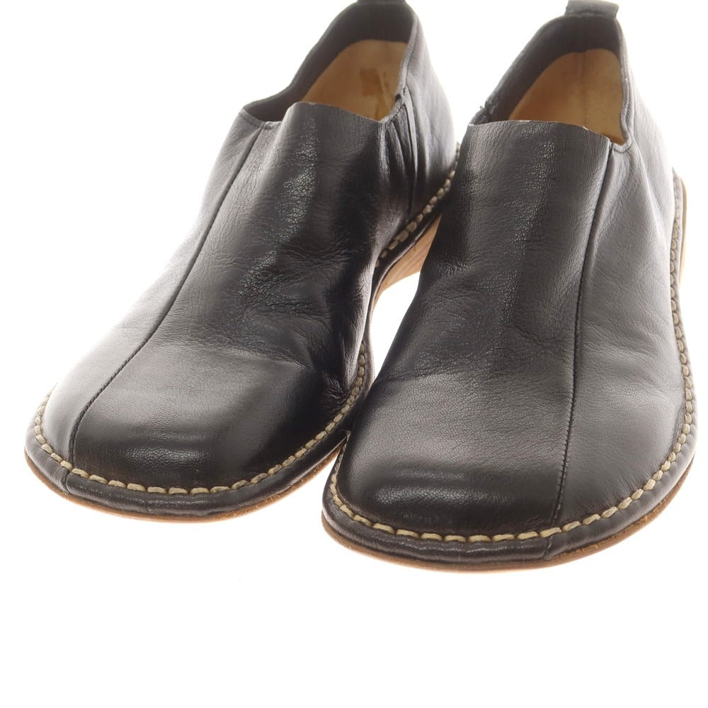 【中古】コスチュームナショナル CoSTUME NATIONAL レザー ローファー ブラック【 7 】【 状態ランクB 】【 メンズ 】