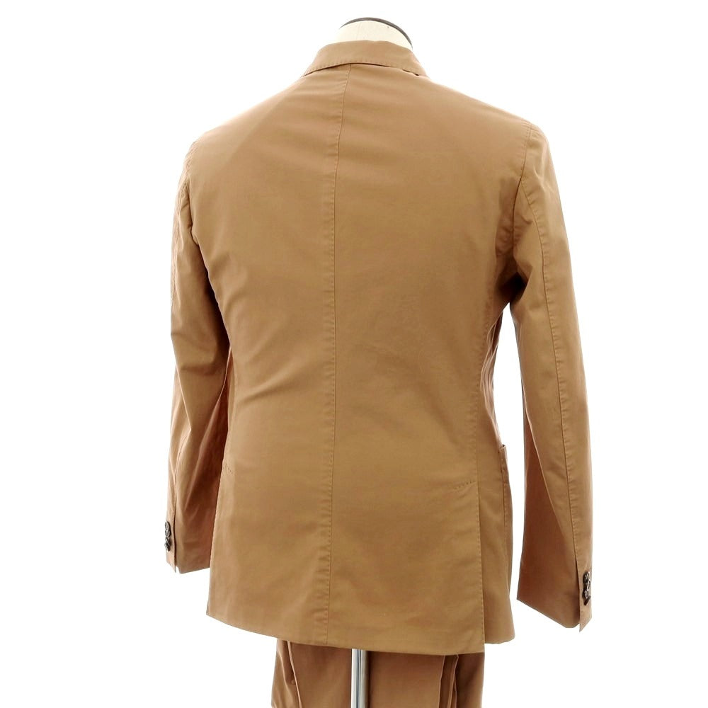 【新品】インコテックス スローウェア INCOTEX SLOWEAR 2つボタンスーツ ライトブラウン【 52 】【 状態ランクN 】【 メンズ 】