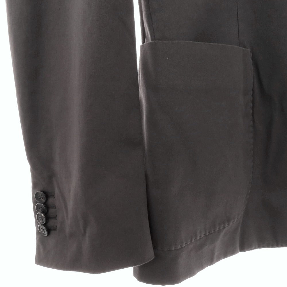 【新品】インコテックス スローウェア INCOTEX SLOWEAR ストレッチコットン 2つボタンスーツ ダークグレー【 52 】【 状態ランクN 】【 メンズ 】