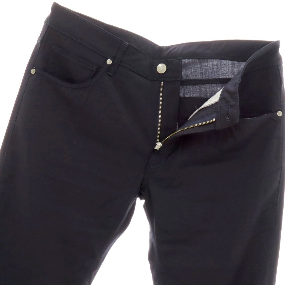 【新品】インコテックス ブルーディヴィジョン INCOTEX BLUE DIVISION ストレッチ ウール 5ポケットパンツ ネイビー【 33 】【 状態ランクN 】【 メンズ 】