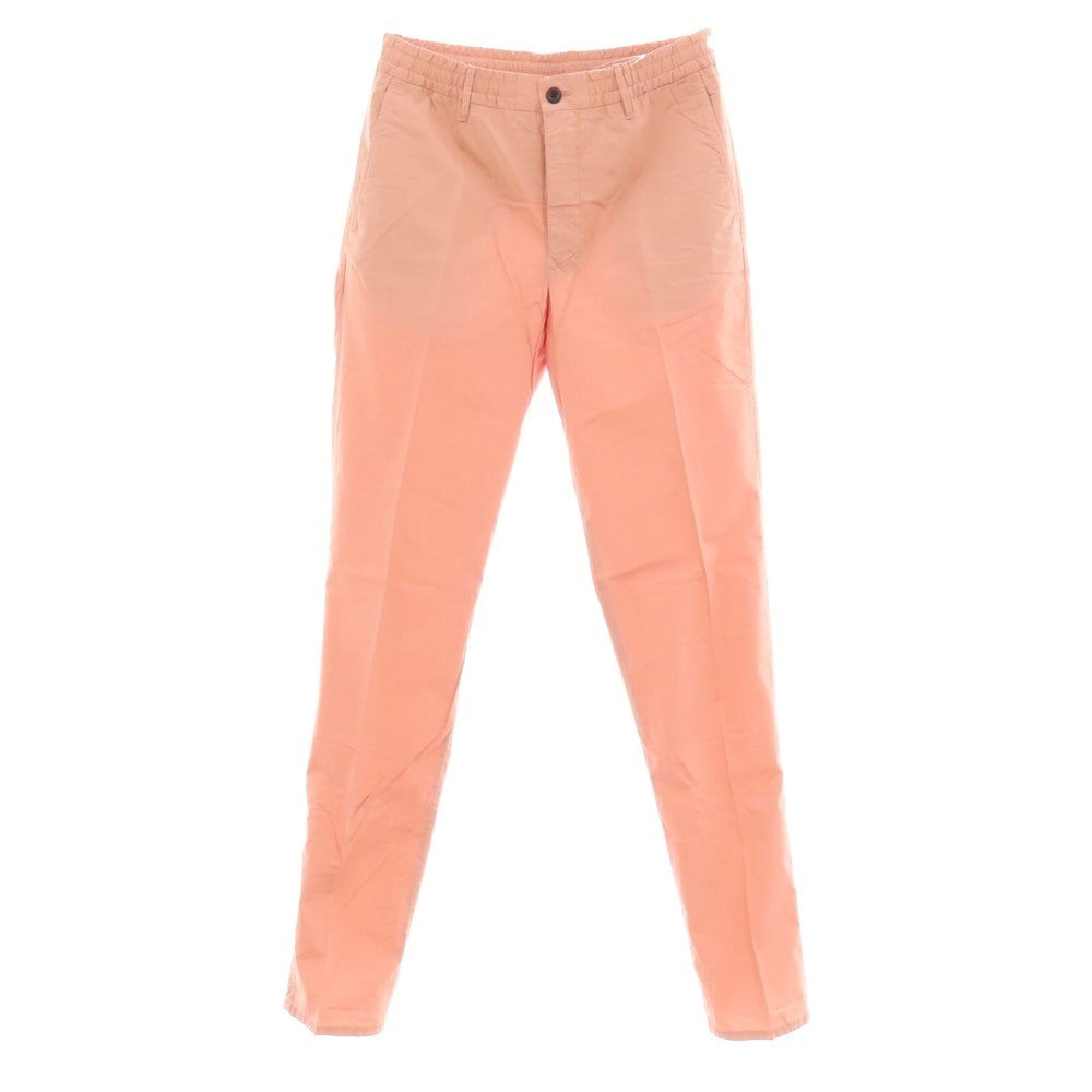 【新品】インコテックス スラックス INCOTEX SLACKS ストレッチ コットン イージースラックスパンツ ピンク【 33 】【 状態ランクN 】【 メンズ 】