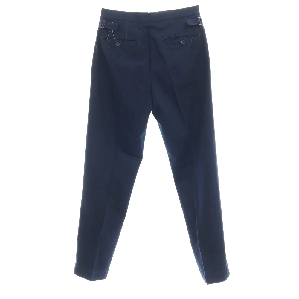 【新品】インコテックス スラックス INCOTEX SLACKS ツイルコットン カジュアルスラックスパンツ ネイビー【サイズ31】【 状態ランクN 】【 メンズ 】