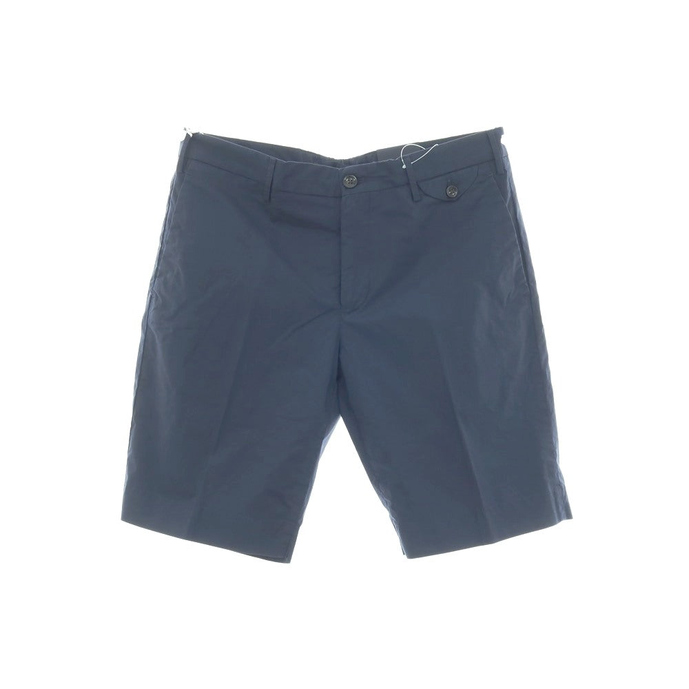 【新品】インコテックス スローウェア INCOTEX SLOWEAR SUMMER POPELINO ストレッチ コットン ショートパンツ ネイビー【サイズ50】【 状態ランクN 】【 メンズ 】