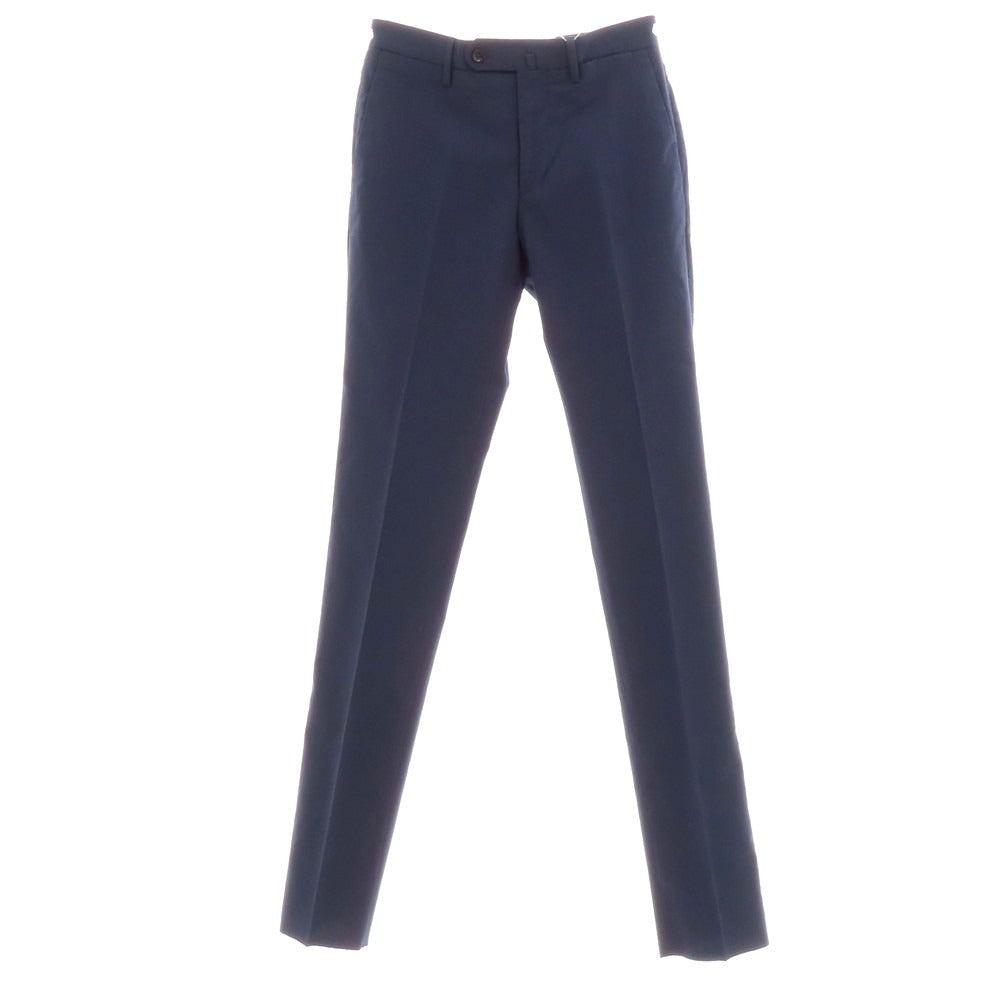 【新品】インコテックス スローウェア INCOTEX SLOWEAR 30型 slim fit コットンポリエステル カジュアルスラックスパンツ ネイビー【 42 】【 状態ランクN 】【 メンズ 】