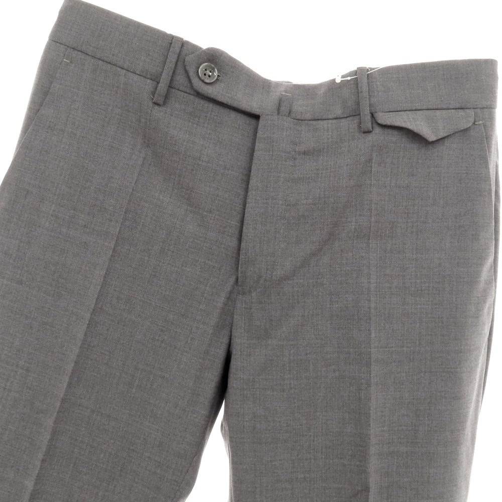 【新品】インコテックス スローウェア INCOTEX SLOWEAR 30型 slim fit ウール ドレススラックスパンツ グレー【 44 】【 状態ランクN 】【 メンズ 】