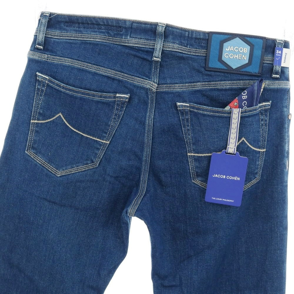 【新品】ヤコブコーエン JACOB COHEN EDUARD デニムパンツ ジーンズ ブルー【 34 】【 状態ランクN 】【 メンズ 】