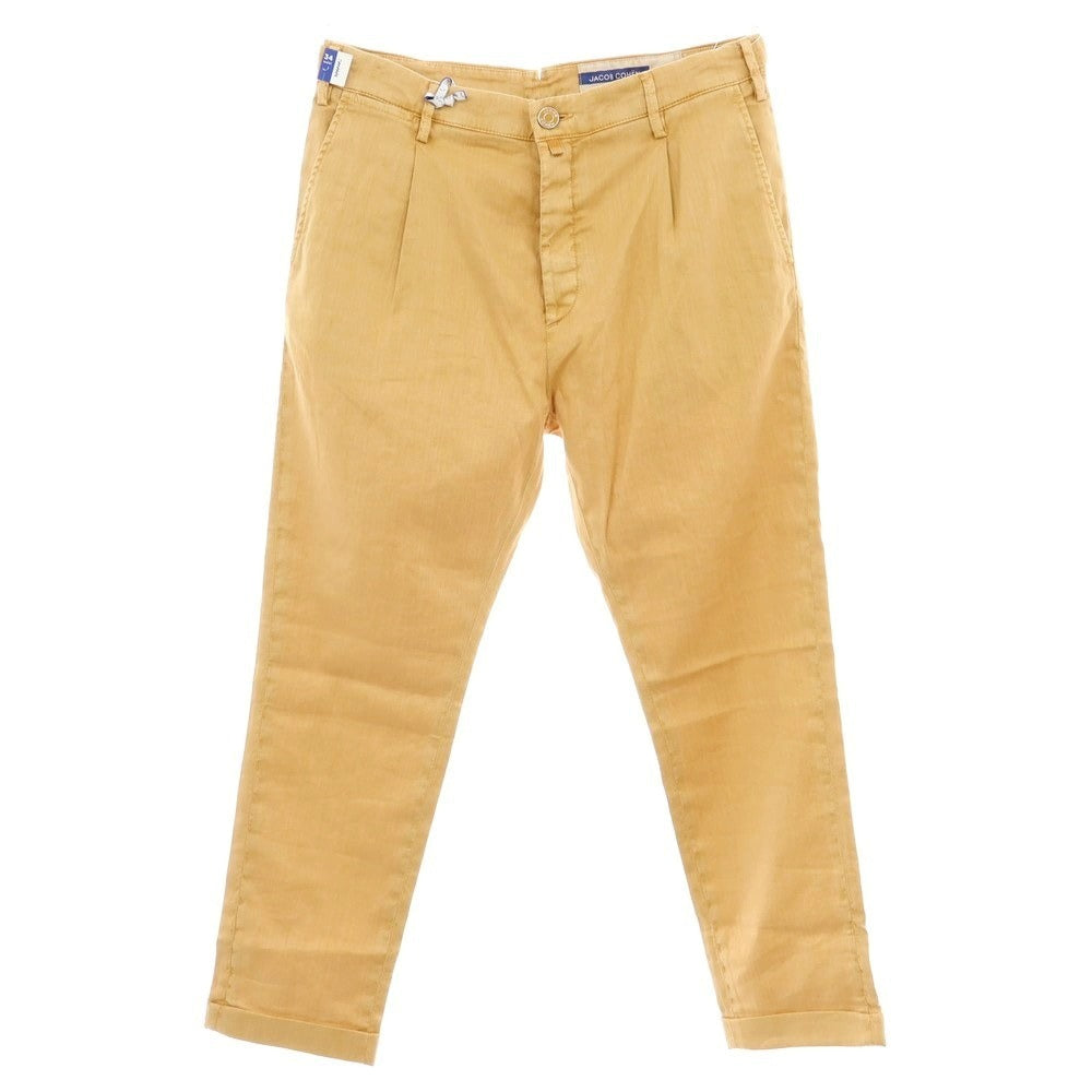 【新品】ヤコブコーエン JACOB COHEN HENRY カジュアルスラックスパンツ ジーンズ キャメルブラウン系【 34 】【 状態ランクN 】【 メンズ 】