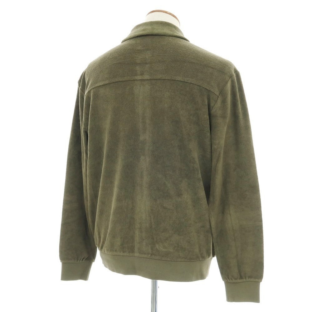 【新品】ザノーネ ZANONE コットン パイル ブルゾン ダークオリーブ【 M 】【 状態ランクN 】【 メンズ 】