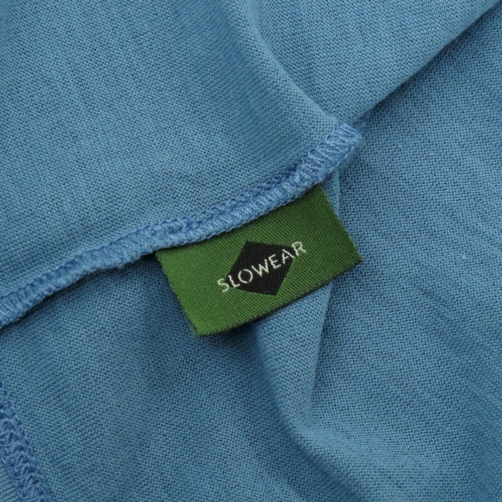 【新品】ザノーネ ZANONE アイスコットン ワイドカラー カジュアルシャツ ライトブルー【 46 】【 状態ランクN 】【 メンズ 】