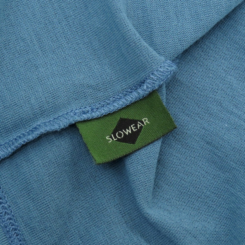 【新品】ザノーネ ZANONE アイスコットン ワイドカラー カジュアルシャツ ライトブルー【 50 】【 状態ランクN 】【 メンズ 】