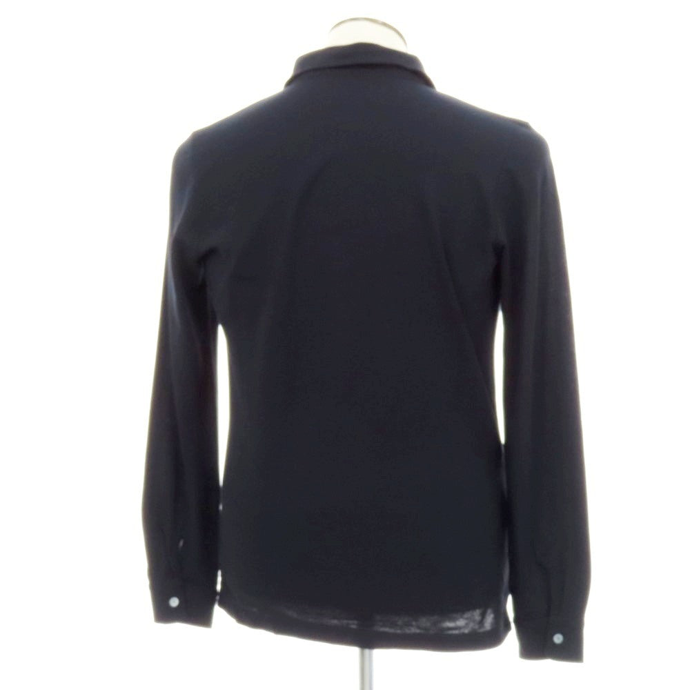 【新品】ザノーネ ZANONE アイスコットン ワイドカラー カジュアルシャツ ダークネイビー【 52 】【 状態ランクN 】【 メンズ 】