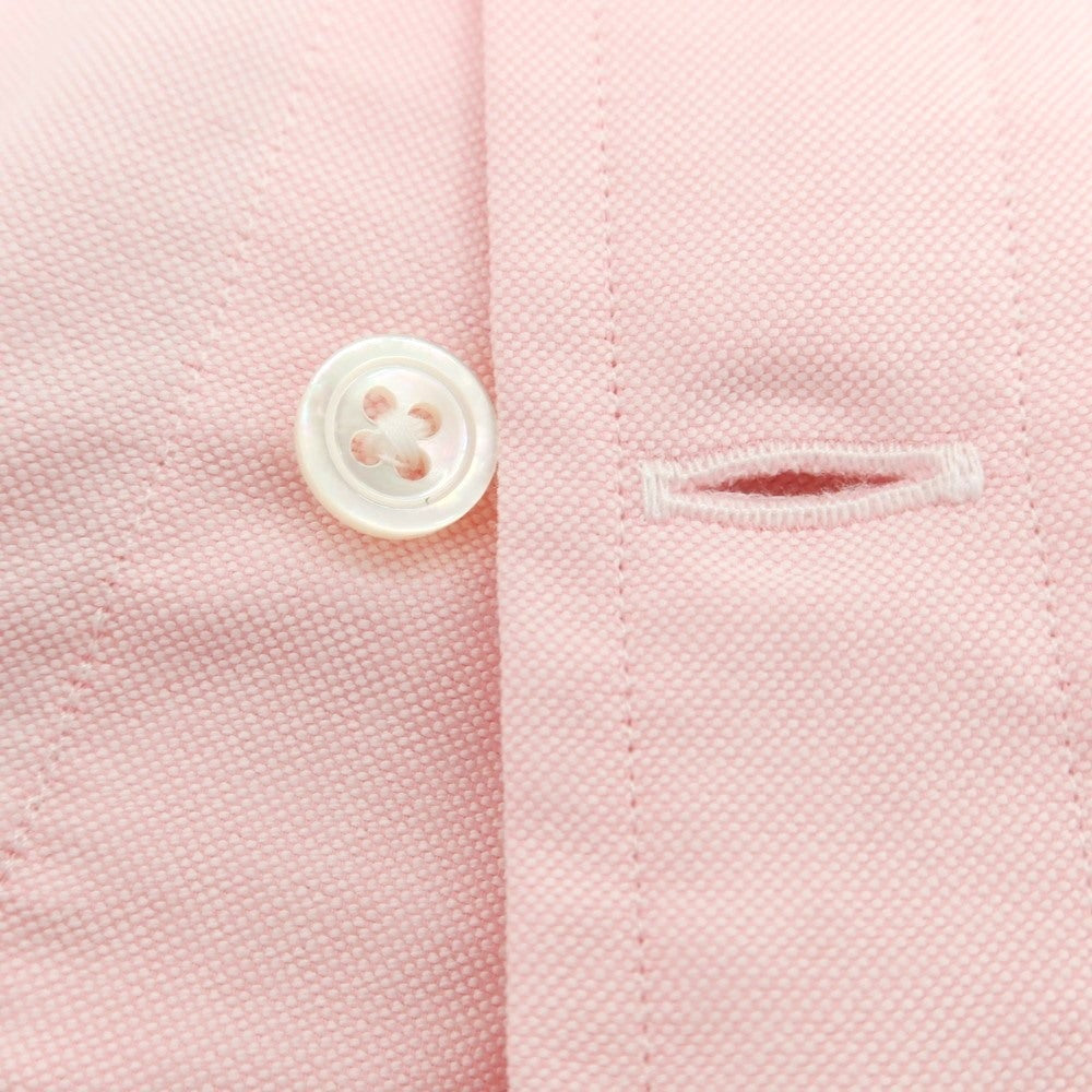 【中古】【未使用】ビームスエフ BEAMS F オックスフォード ボタンダウン カジュアルシャツ ピンク【 40 】【 状態ランクS 】【 メンズ 】