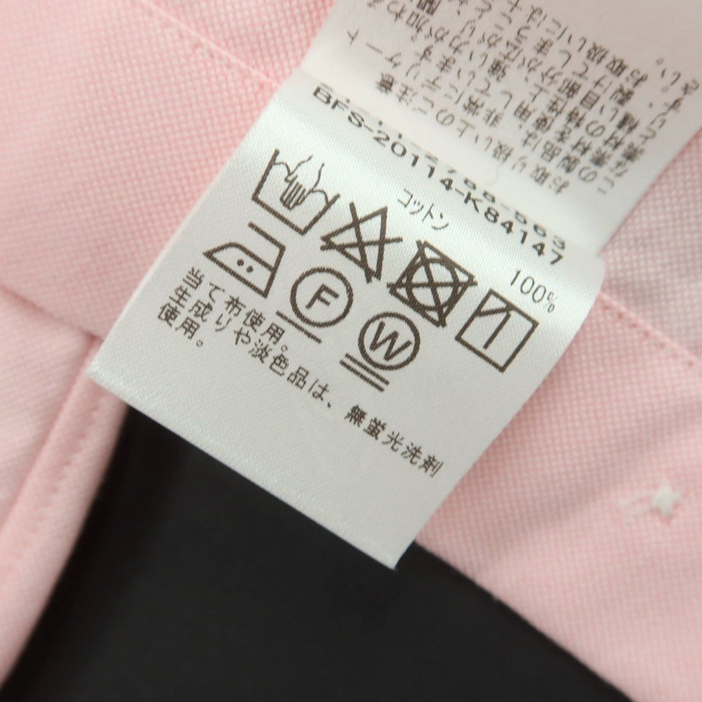 【中古】【未使用】ビームスエフ BEAMS F オックスフォード ボタンダウン カジュアルシャツ ピンク【 40 】【 状態ランクS 】【 メンズ 】