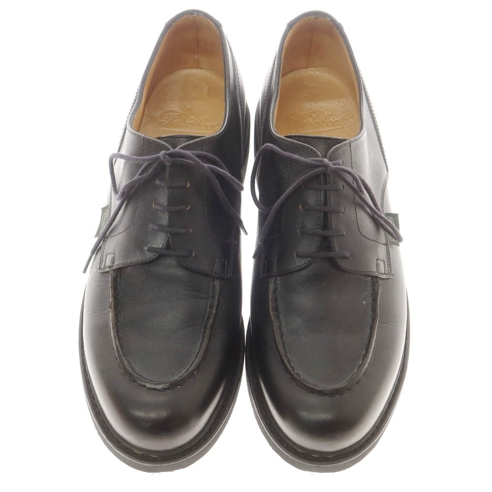 【中古】パラブーツ Paraboot CHAMBORD Uチップ ドレスシューズ ブラック【 6 1/2 F 】【 状態ランクA 】【 メンズ 】