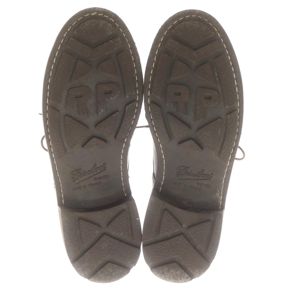【中古】パラブーツ Paraboot CHAMBORD Uチップ ドレスシューズ ブラウン【 6 1/2 】【 状態ランクC 】【 メンズ 】