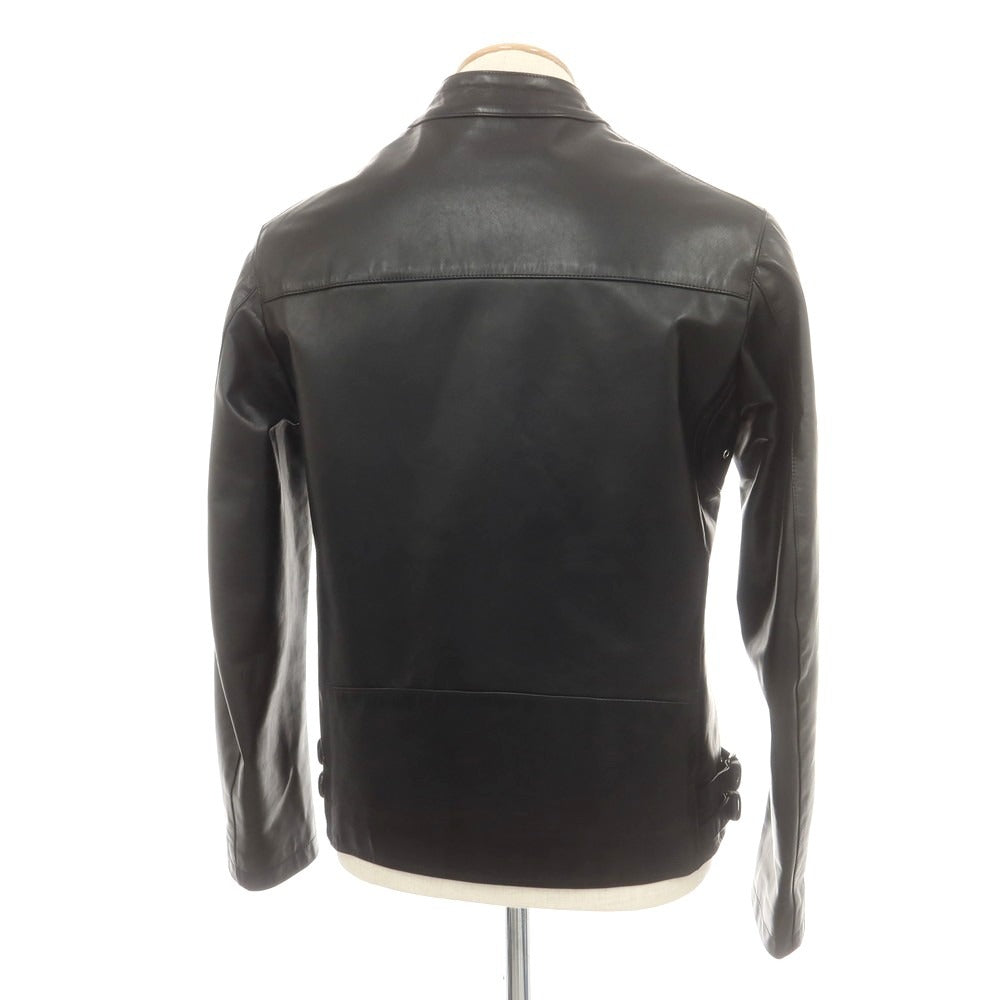 【中古】チンクアンタ Cinquanta ホースレザー ライダースジャケット ブラック【 44 】【 状態ランクB 】【 メンズ 】