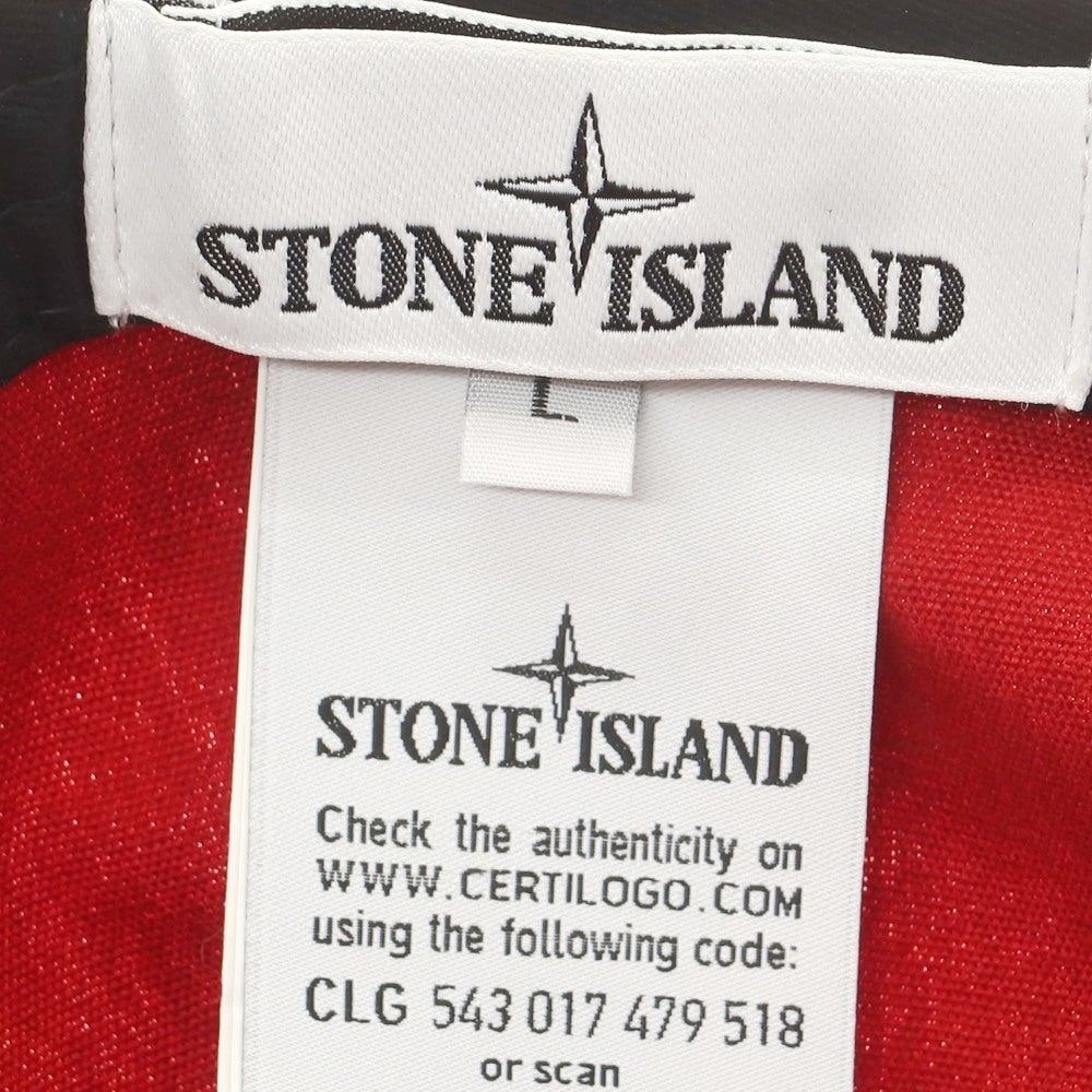 【中古】ストーンアイランド STONE ISLAND コットン ベースボールキャップ レッド【 L 】【 状態ランクA 】【 メンズ 】
