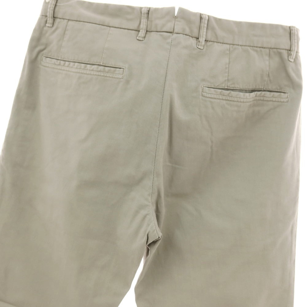 【中古】ジーティーアー G.T.A BYLON B LONG ストレッチ コットン カジュアルスラックスパンツ グレージュ系【サイズ44】【 状態ランクB 】【 メンズ 】