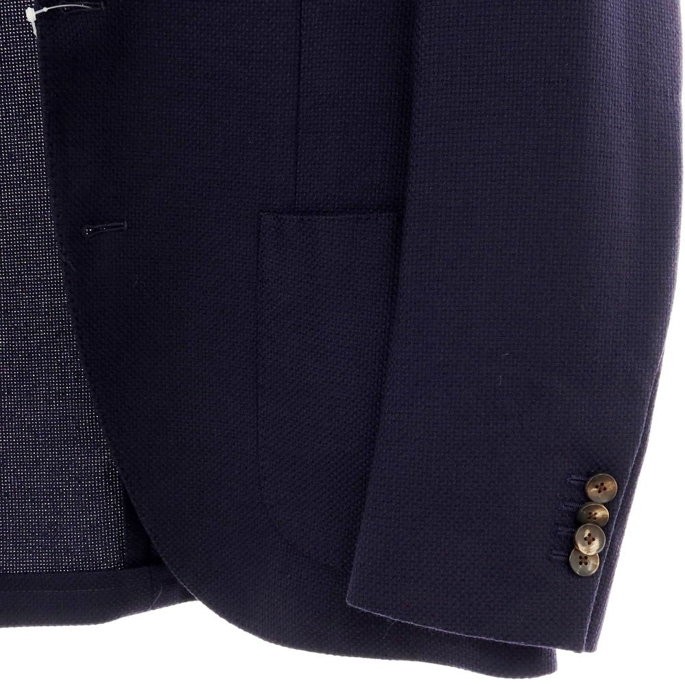 【中古】ラルディーニ LARDINI ウール テーラードジャケット ネイビー【 46 】【 状態ランクB 】【 メンズ 】