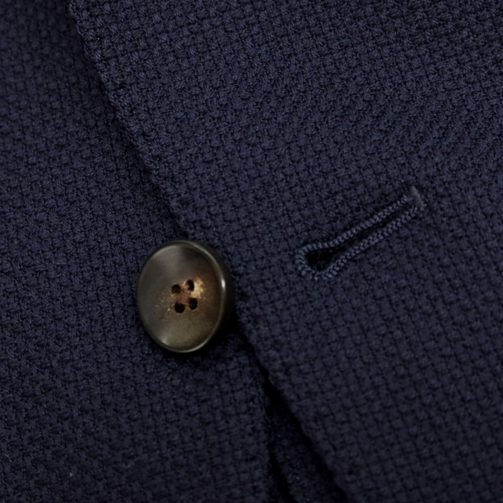 【中古】ラルディーニ LARDINI ウール テーラードジャケット ネイビー【 46 】【 状態ランクB 】【 メンズ 】