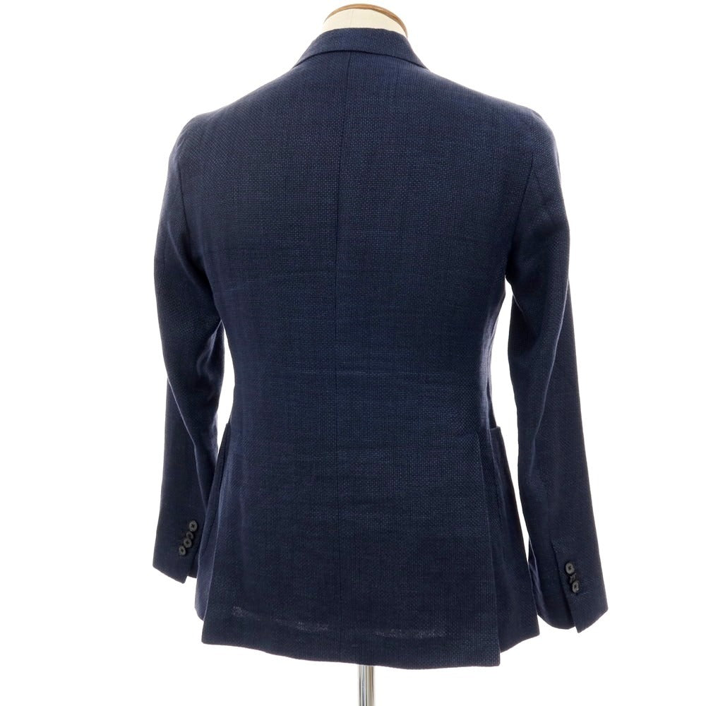 【中古】タリアトーレ TAGLIATORE ウール ダブル テーラードジャケット ネイビー【 46 】【 状態ランクB 】【 メンズ 】