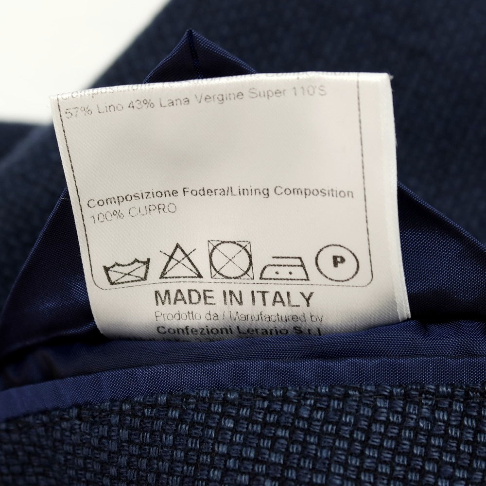 【中古】タリアトーレ TAGLIATORE ウール ダブル テーラードジャケット ネイビー【 46 】【 状態ランクB 】【 メンズ 】
