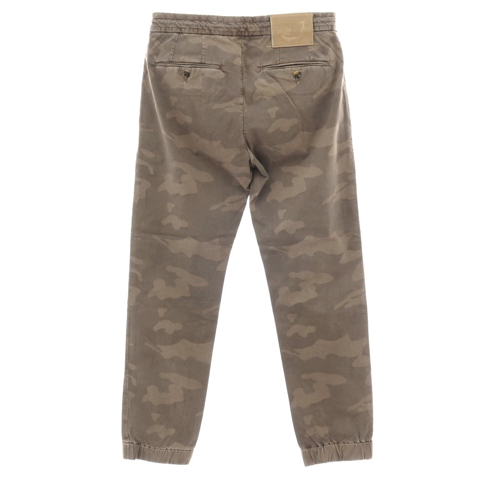 【中古】ヤコブコーエン JACOB COHEN PW644 COMF-H ストレッチ コットン カモフラ ジョガーパンツ イージーパンツ アッシュブラウン【サイズ29】【 状態ランクB 】【 メンズ 】