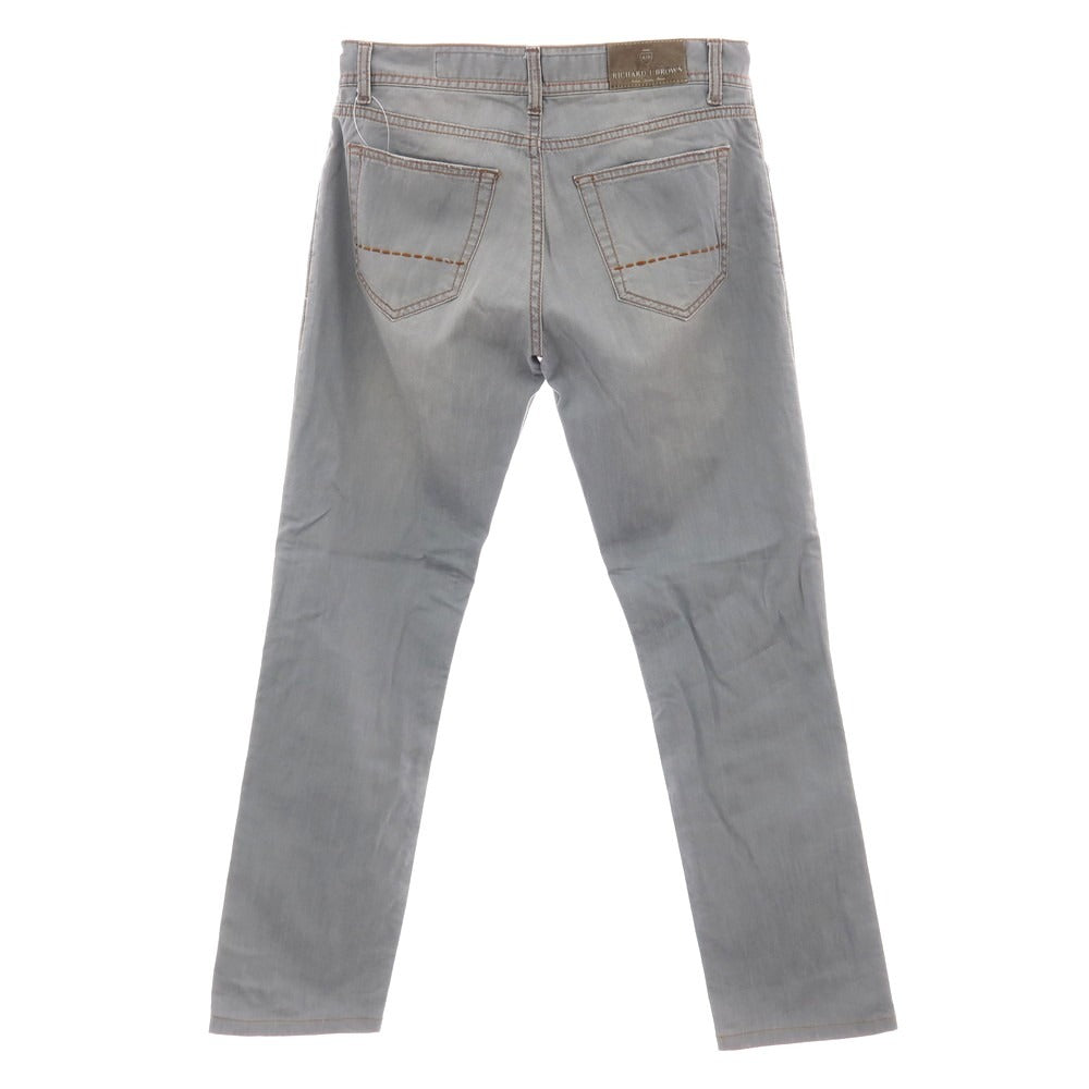 【中古】リチャード ジェイ ブラウン RICHARD J BROWN Tokyo ストレッチ コットン デニムパンツ グレー【サイズ29】【 状態ランクB 】【 メンズ 】