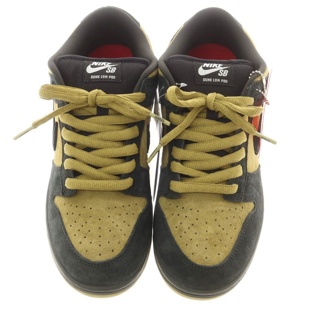 【中古】【未使用】シュプリーム Supreme × NIKE SB 2025年秋冬 Dunk Low アジア限定カラー スニーカー キャンパーグリーンxブラック【 26cm 】【 状態ランクS 】【 メンズ 】