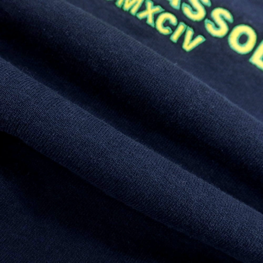 【中古】シュプリーム Supreme 2025年秋冬 Crest Applique Half Zip Pullover スウェット ネイビー【 M 】【 状態ランクC 】【 メンズ 】