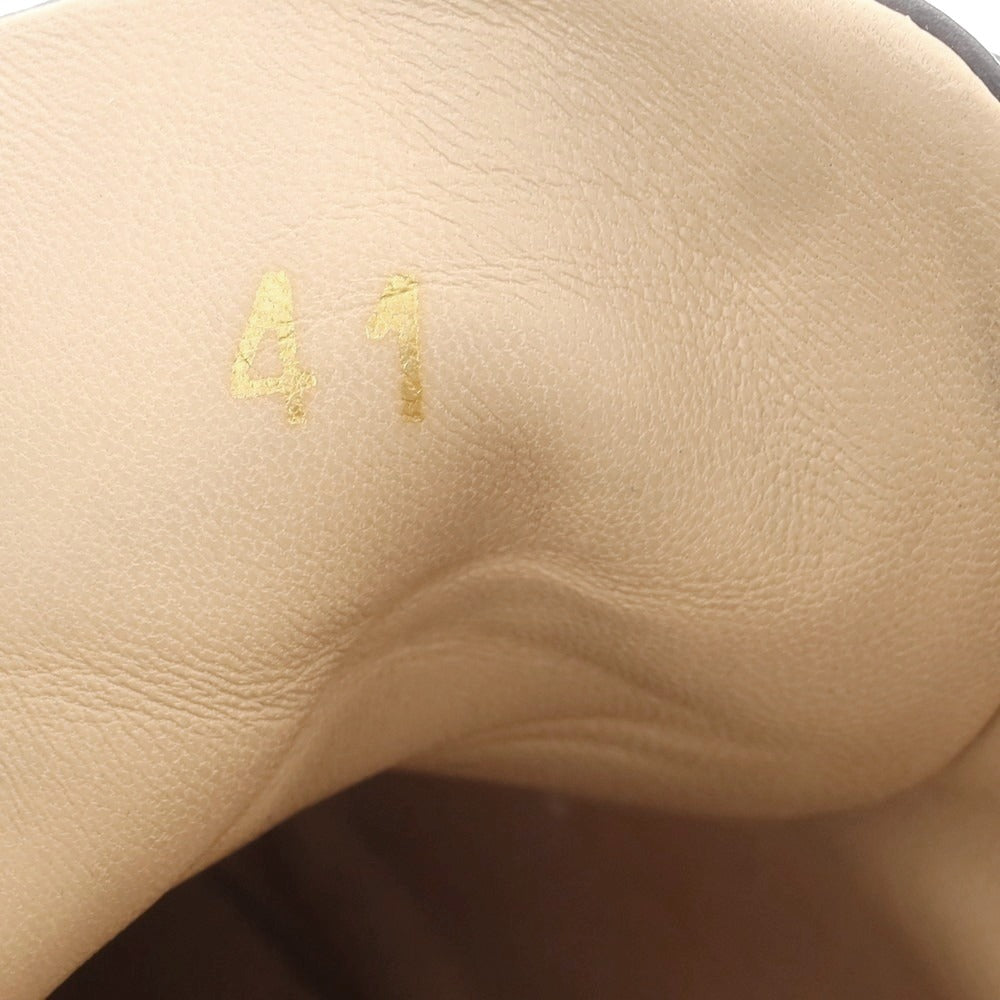 【中古】クリスチャンルブタン Christian Louboutin デニム×レザー ハイカットスニーカー ネイビー【 41 】【 状態ランクB 】【 メンズ 】