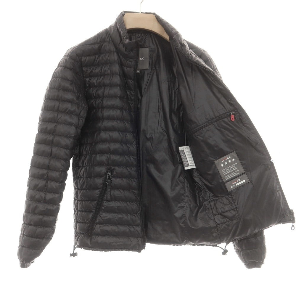 【中古】デュベティカ DUVETICA ウール ダウンライナー付き フルジップ フーデッド ニットブルゾン ブラック【 44 】【 状態ランクB 】【 メンズ 】