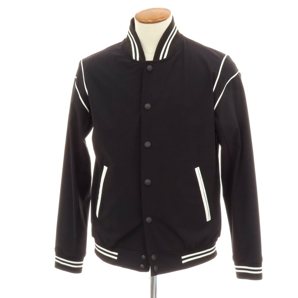 【中古】アルベルトブレーシ ALBERTO BRESCI ストレッチ ナイロン ボンバージャケット ブラック【 M 】【 状態ランクA 】【 メンズ 】