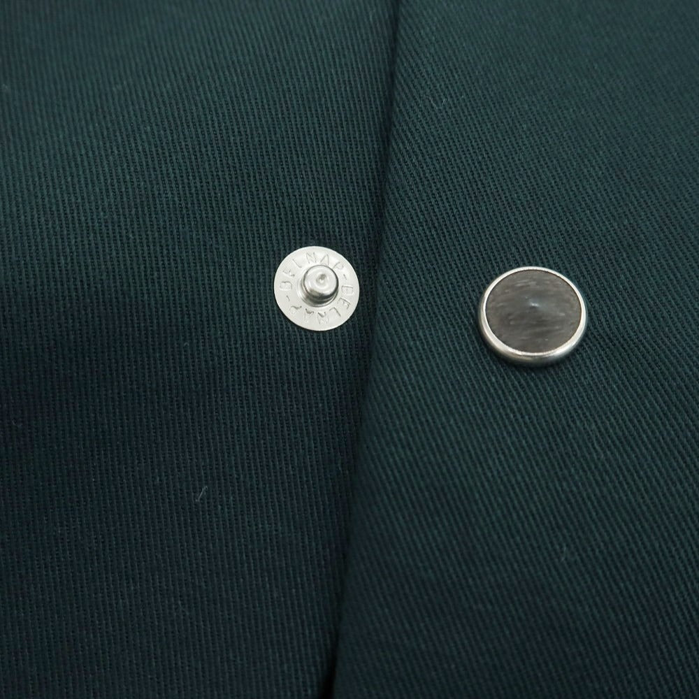 【中古】【未使用】トーガ TOGA Embroidery western shirt オープンカラー カジュアルシャツ ダークグリーン【 44 】【 状態ランクS 】【 メンズ 】