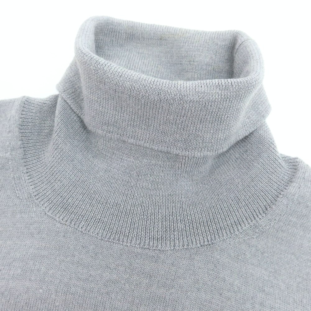 【中古】バフィー BAFY ウール タートルネック プルオーバーニット ライトグレー【 46 】【 状態ランクC 】【 メンズ 】