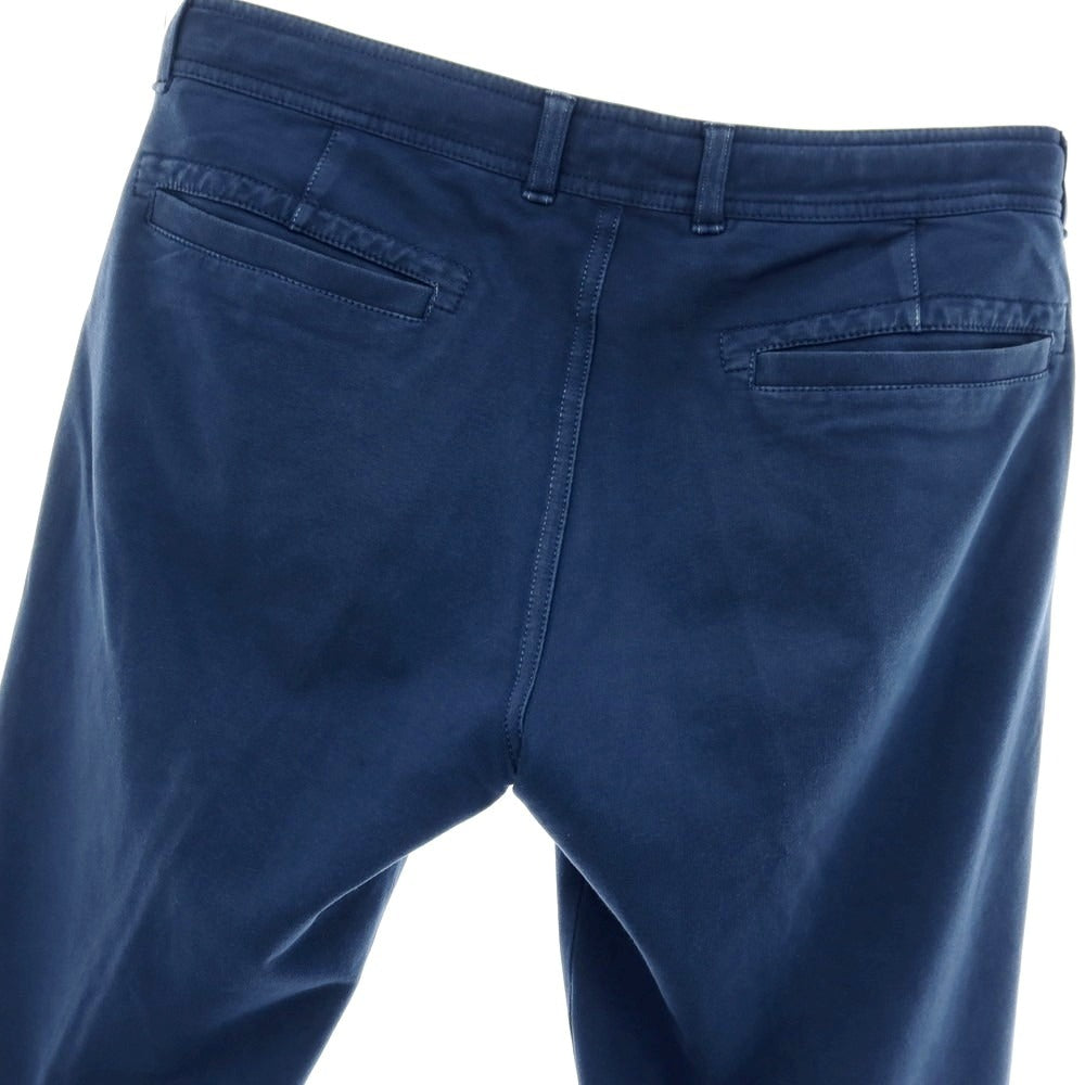 【中古】チルコロ1901 CIRCOLO 1901 コットンジャージー カジュアルスラックスパンツ ライトネイビー【サイズ46】【 状態ランクC 】【 メンズ 】