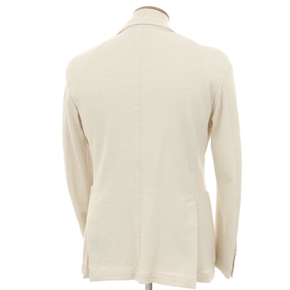 【中古】エルビーエム1911 L.B.M.1911 コットン ジャージー テーラードジャケット アイボリー【 48 】【 状態ランクB 】【 メンズ 】