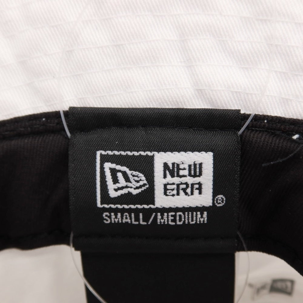 【中古】ニューエラ NEW ERA ツイルコットン バケットハット 帽子 ホワイト【サイズS/M】【 状態ランクA 】【 メンズ 】
