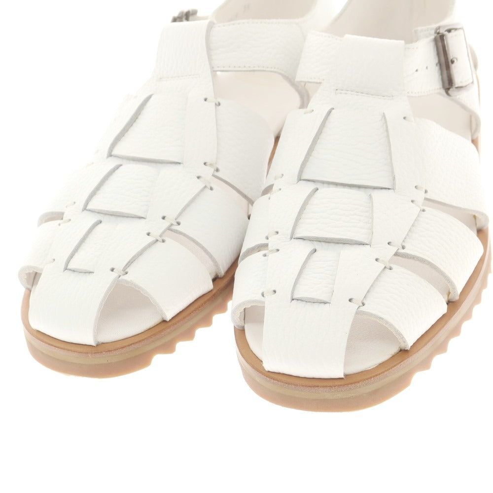 【中古】パラブーツ Paraboot PACIFIC グレインレザー サンダル ホワイト【 39 】【 状態ランクA 】【 メンズ 】