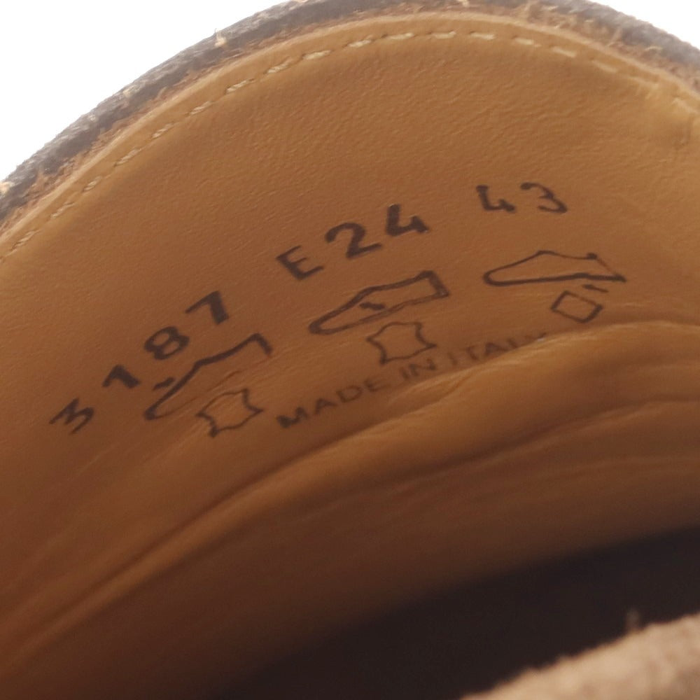 【中古】ボエモス BOEMOS スエード ドライビングシューズ ブラウン【 43 】【 状態ランクB 】【 メンズ 】