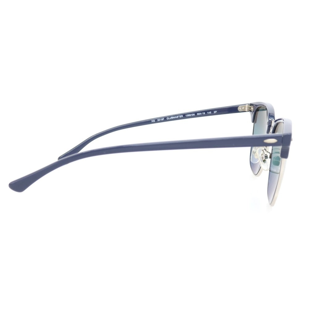 【中古】レイバン Ray-Ban CLUBMASTER RB3016F サーモントブロー サングラス ネイビー【サイズ55□19 145】【 状態ランクB 】【 メンズ 】