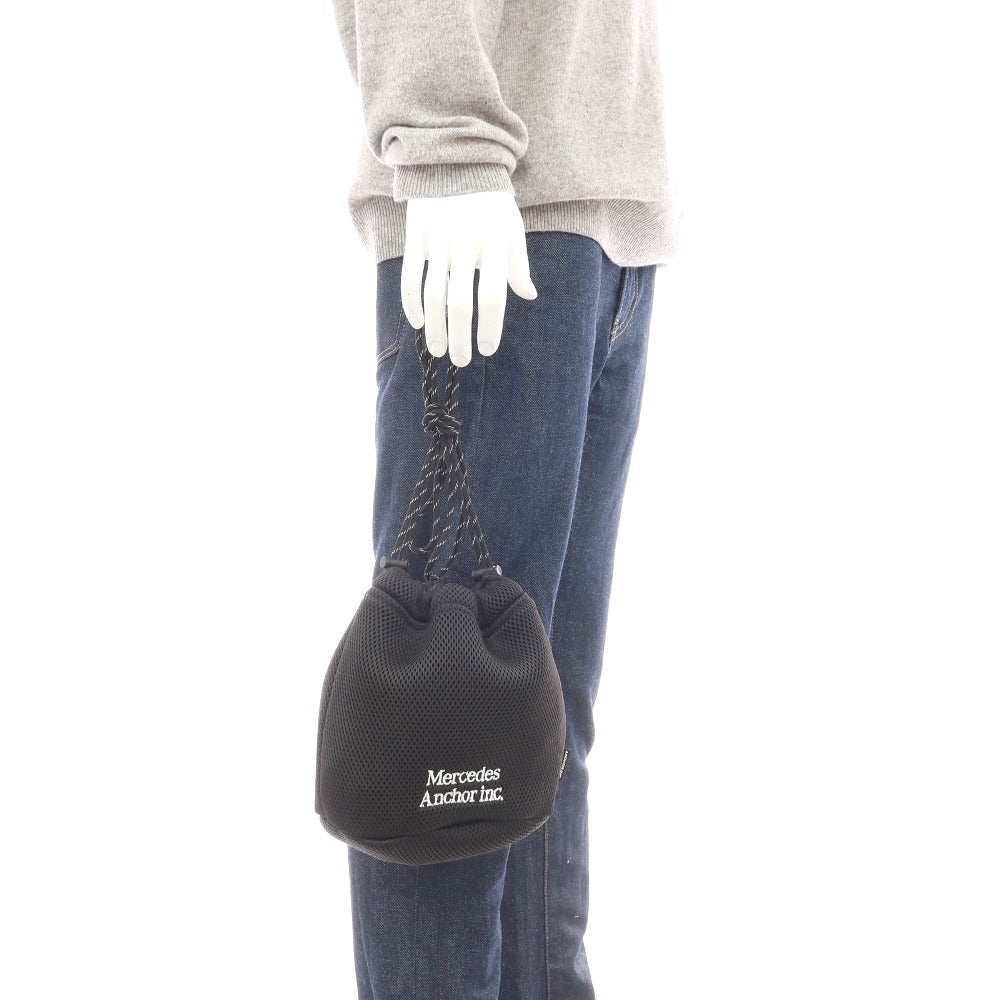 【中古】メルセデスアンカーインク Mercedes anchor inc. メッシュポーチバッグ ブラック【 状態ランクA 】【 メンズ 】