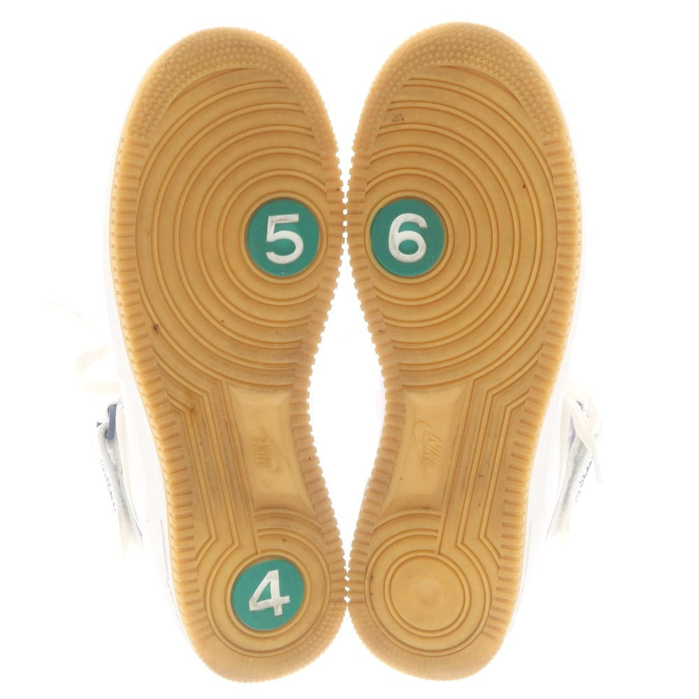 【中古】ナイキ NIKE Air Force 1 Mid NYC スニーカー ホワイト【 27.5 】【 状態ランクB 】【 メンズ 】