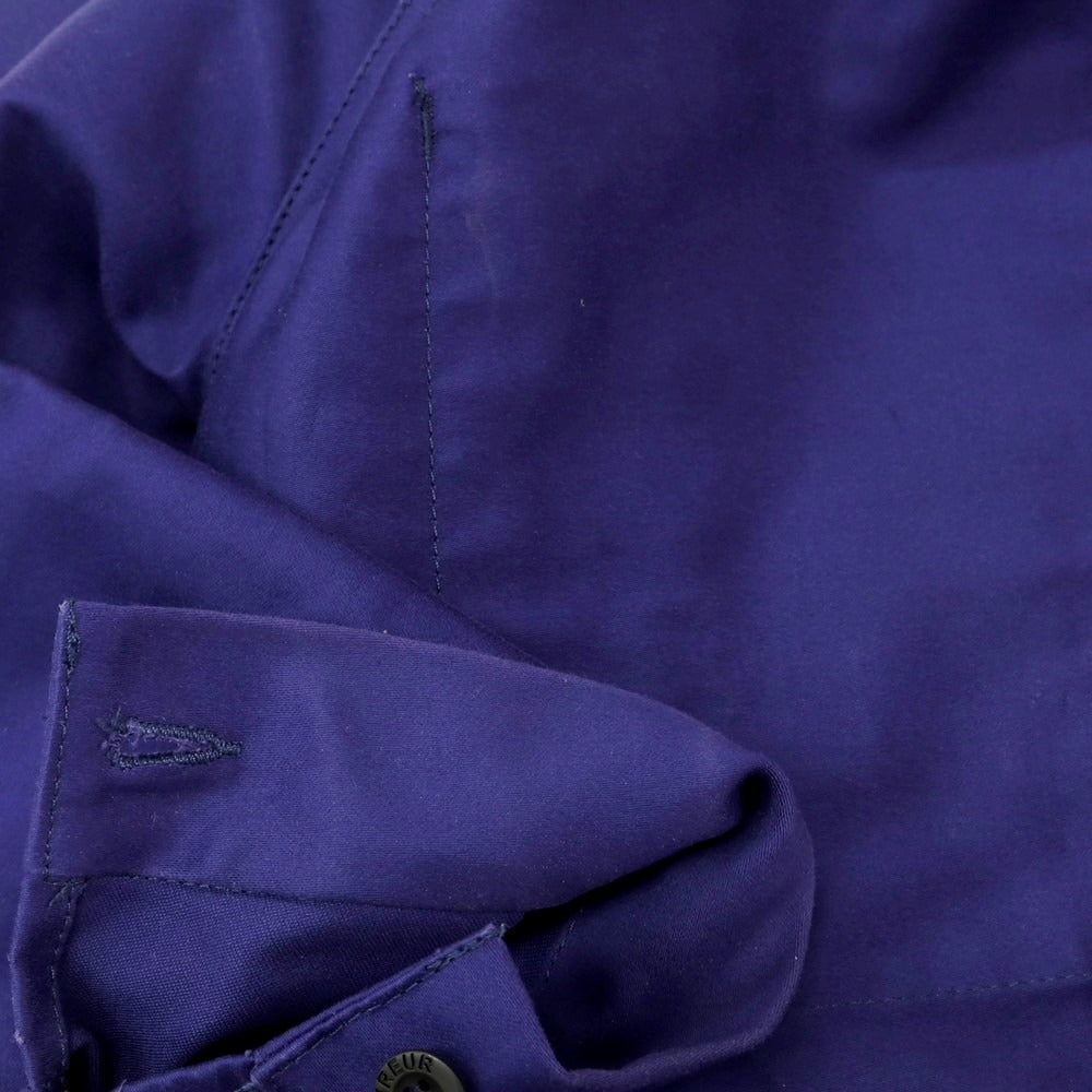 【中古】ル ラブルール LABOUREUR コットン カバーオール ネイビーパープル【 2 】【 状態ランクC 】【 メンズ 】