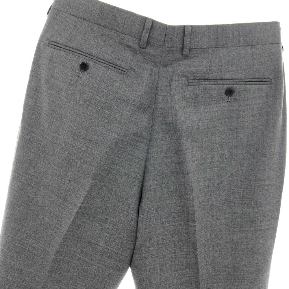 【中古】カスタムテーラー ビームス Custom Tailor BEAMS ウール ドレススラックスパンツ グレー【サイズ表記なし(M位)】【 状態ランクB 】【 メンズ 】