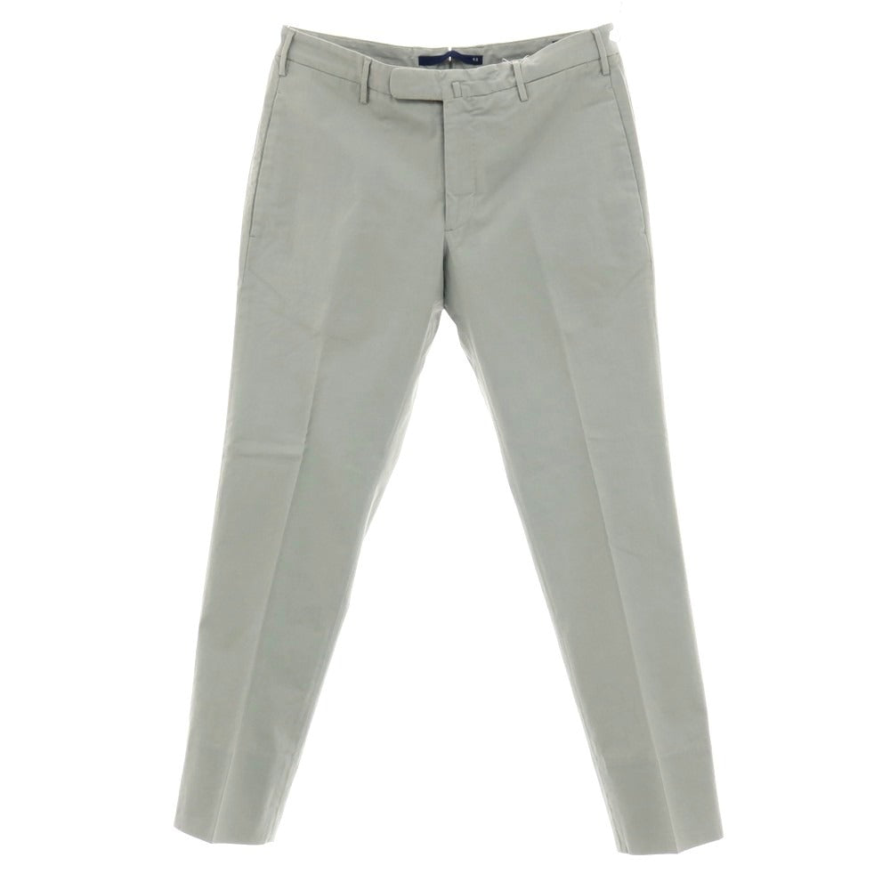 【中古】インコテックス INCOTEX ストレッチコットン カジュアルスラックスパンツ ライトグレー【サイズ48】【 状態ランクB 】【 メンズ 】