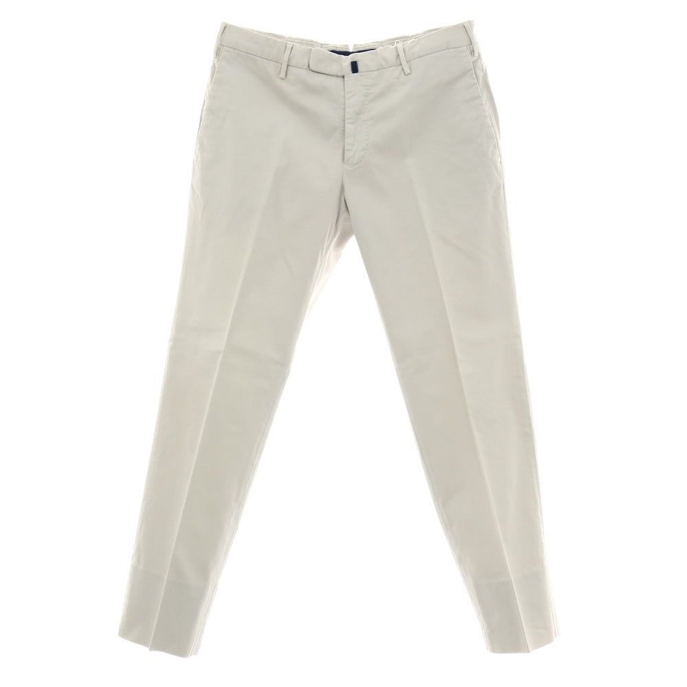 【中古】インコテックス INCOTEX ストレッチコットン カジュアルスラックスパンツ ライトグレー【サイズ48】【 状態ランクB 】【 メンズ 】