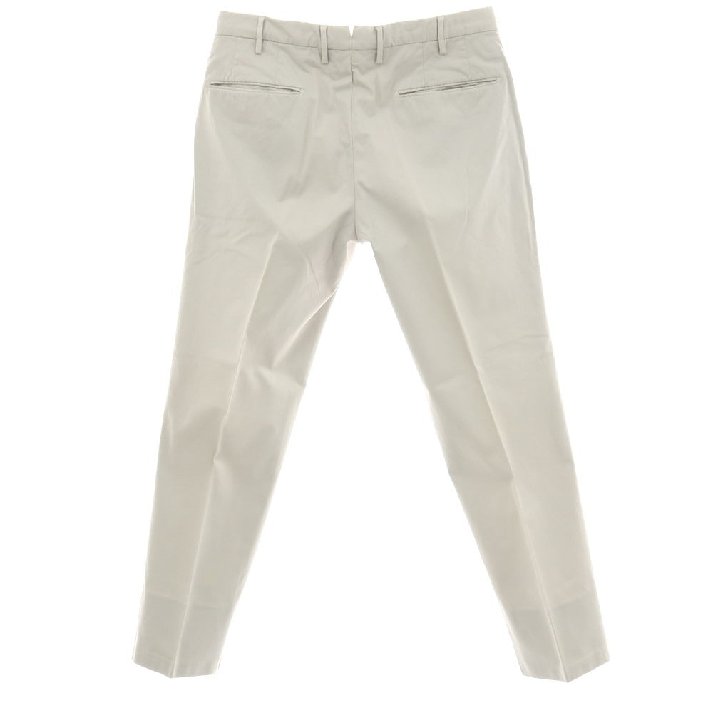 【中古】インコテックス INCOTEX ストレッチコットン カジュアルスラックスパンツ ライトグレー【サイズ48】【 状態ランクB 】【 メンズ 】