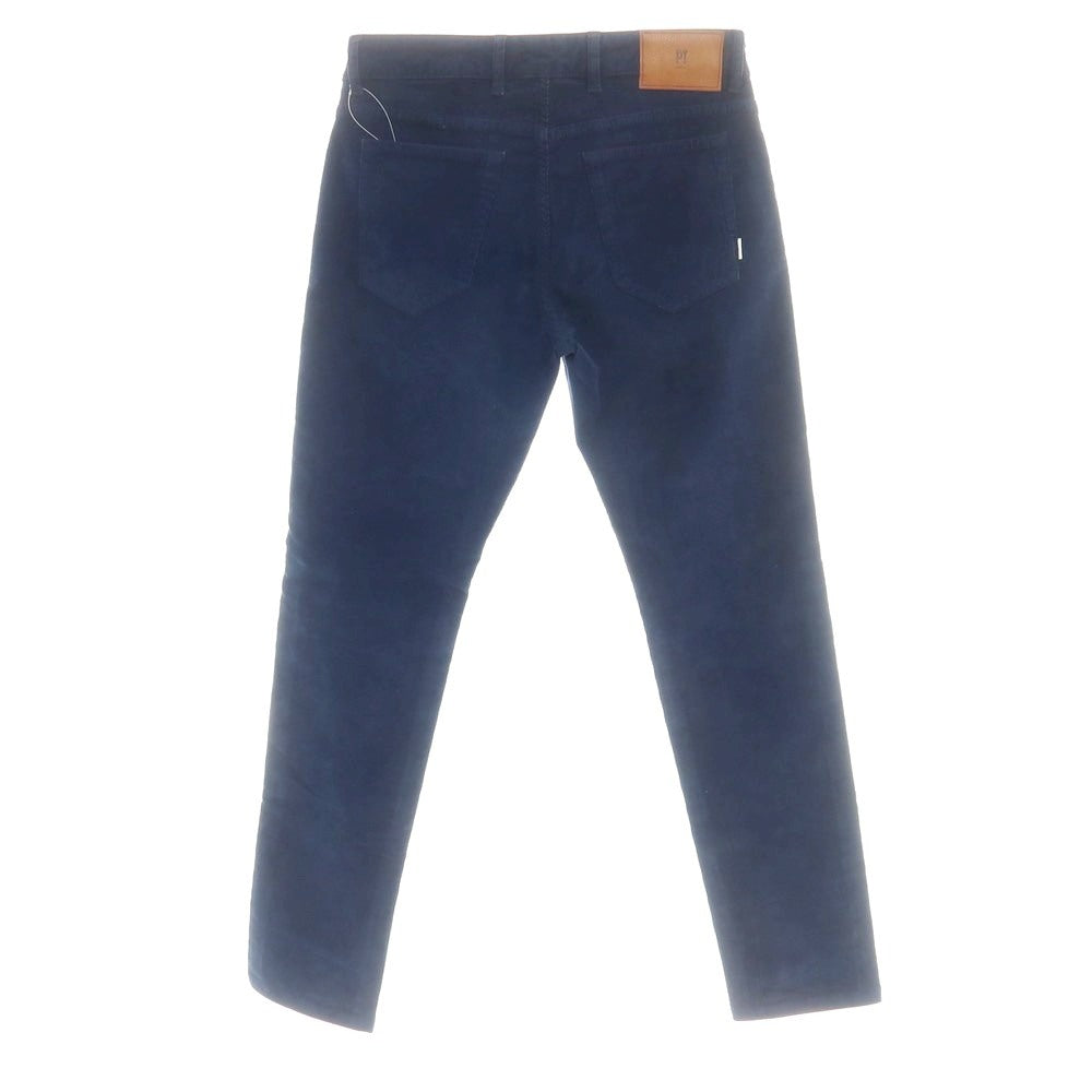 【中古】ピーティートリノ デニム PT TORINO DENIM SOUL ストレッチ コットン コーデュロイパンツ ネイビー【 31 】【 状態ランクB 】【 メンズ 】